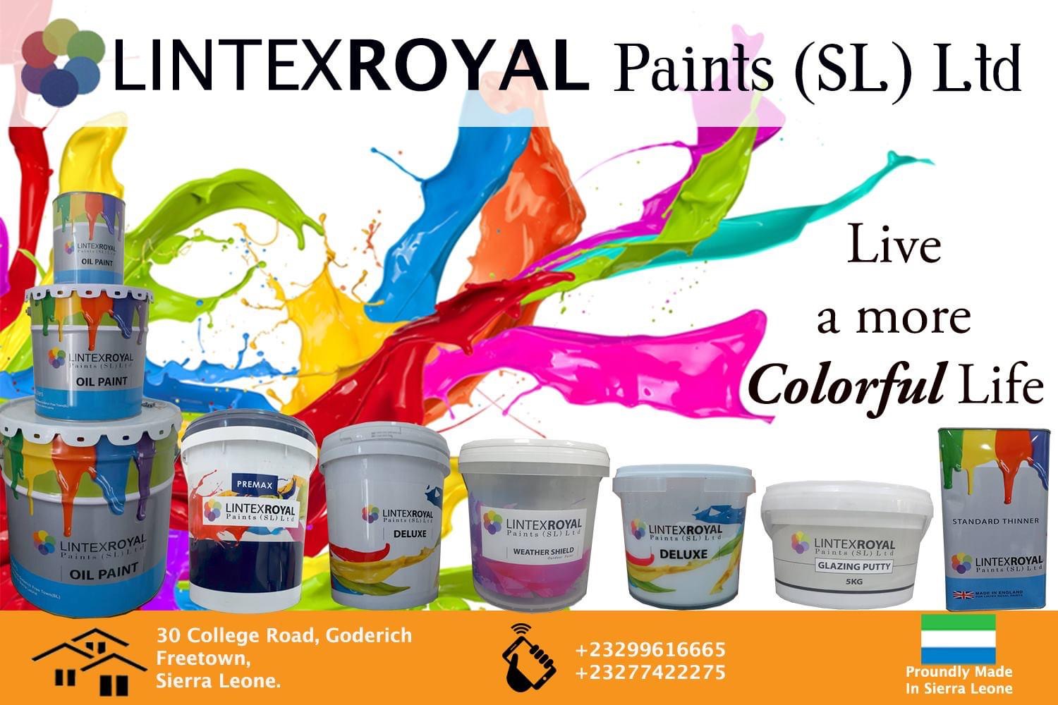 Lintex Royal Paint - Sierra Leone